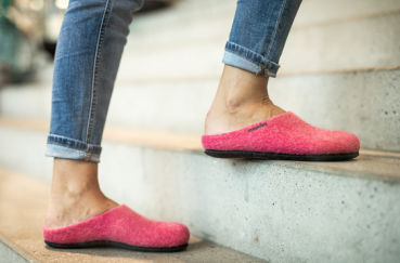 Filzpantoffel AN 709 red